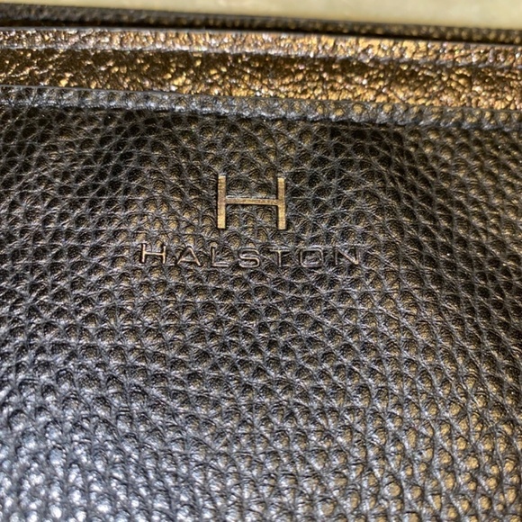 Halston pewter nylon wristlet with insert - Picture 5 of 5